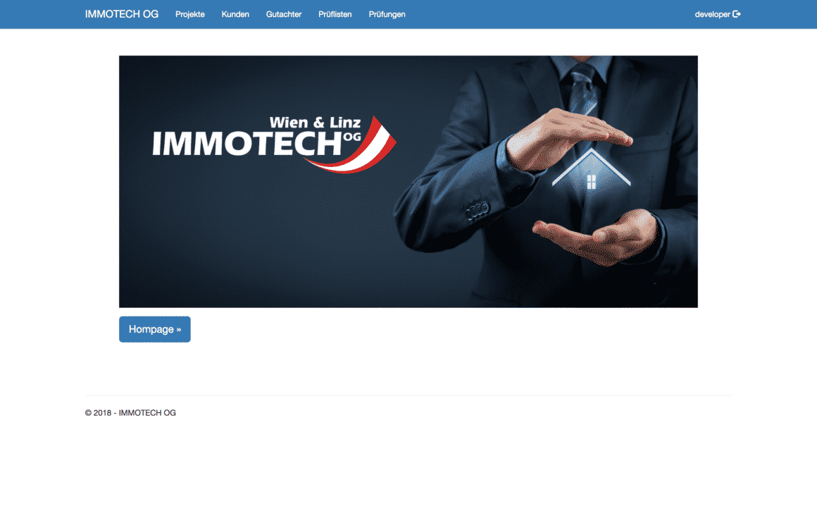 Immotech Unternehmenslösung